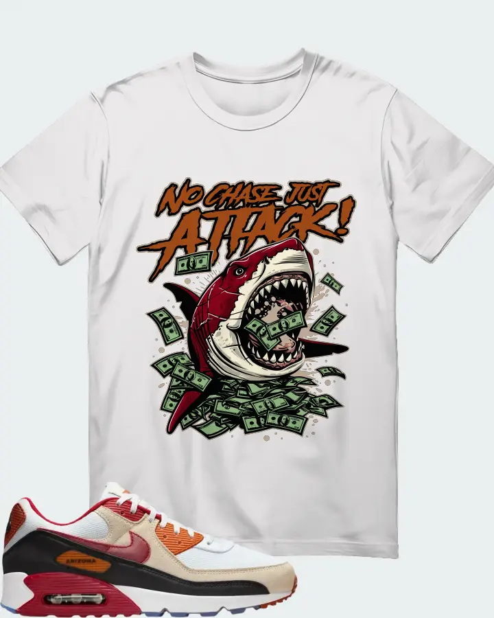 Nike Air Max 90 Arizona Cardinals Matching T-Shirt