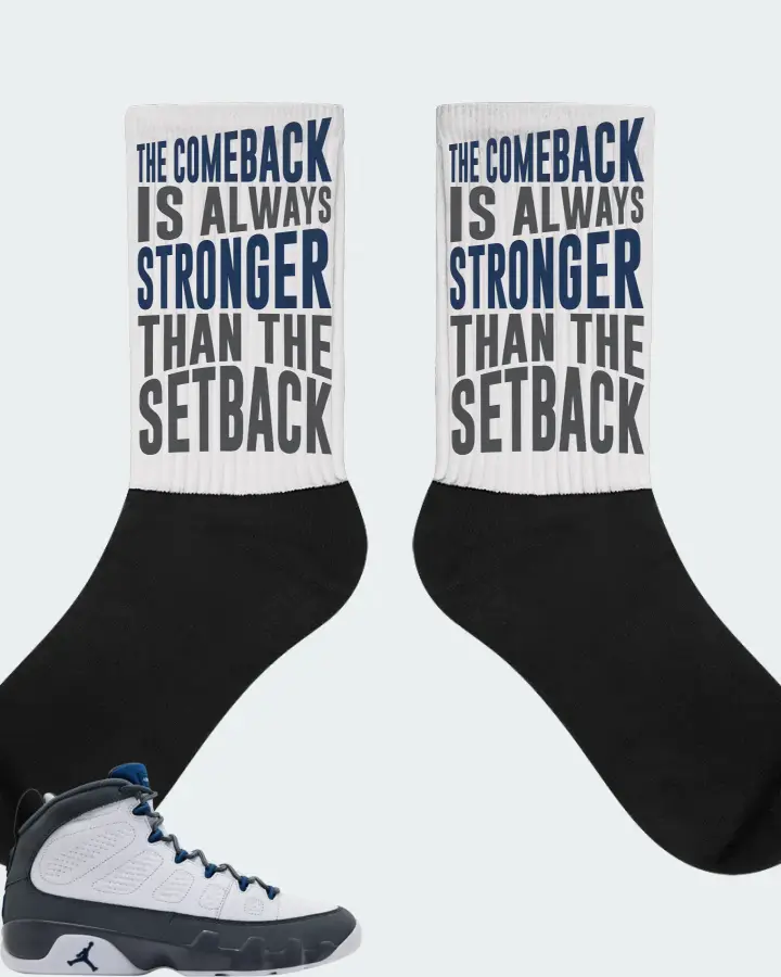 Air Jordan 9 Retro Flint Grey 2026 Sneaker Matching White Socks - The Comeback