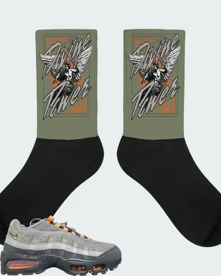 Nike Air Max 95 Big Bubble - Hot Curry Matching Socks