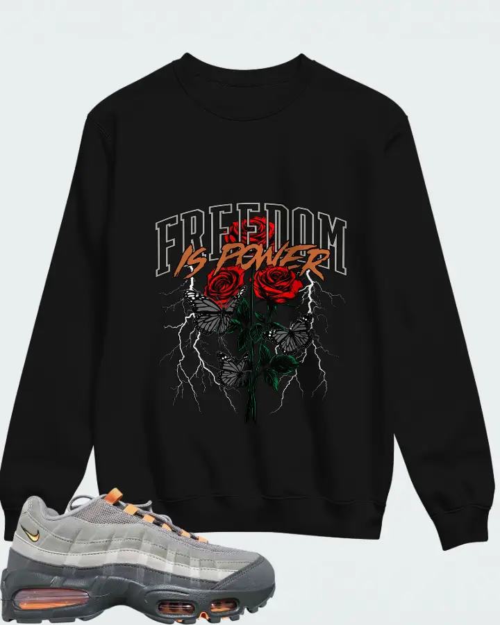 Nike Air Max 95 Big Bubble - Hot Curry Matching Sweatshirt