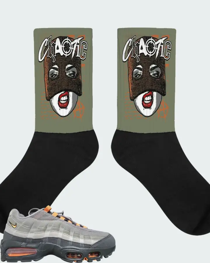 Nike Air Max 95 Big Bubble - Hot Curry Matching Socks