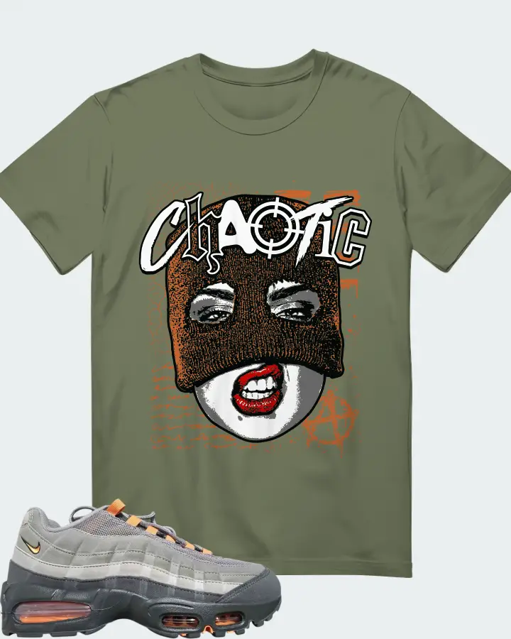Nike Air Max 95 Big Bubble - Hot Curry Matching T-Shirt