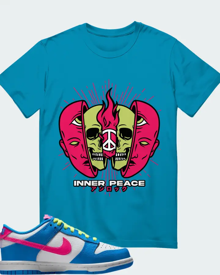Dunk Low Photo Blue Matching T-Shirt