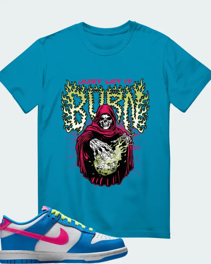 Dunk Low Photo Blue Matching T-Shirt