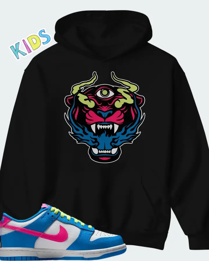 Dunk Low  Photo Blue  Matching Kid's Hoodie