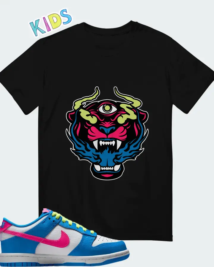 Dunk Low  Photo Blue  Matching Kid's T-Shirt