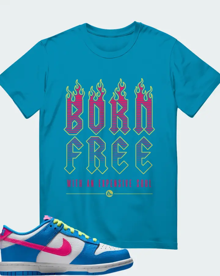 Dunk Low Photo Blue Matching T-Shirt