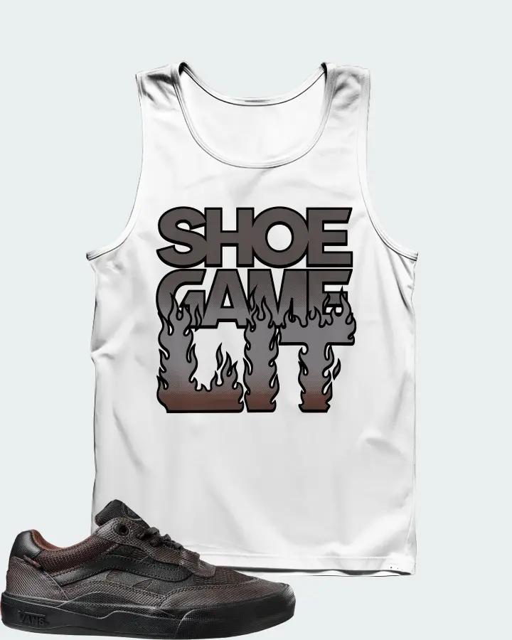 Vans Wayvee Sneaker Matching White Tank Top - Shoe Game Lit Refreshed