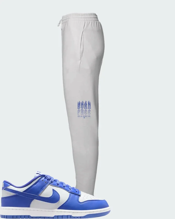 Nike Dunk Low White Sapphire Matching Joggers