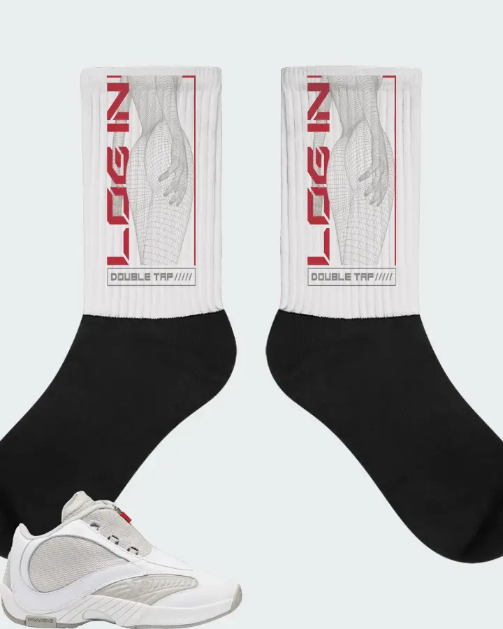 Socks in White