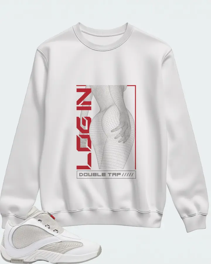 Sweatshirt in White