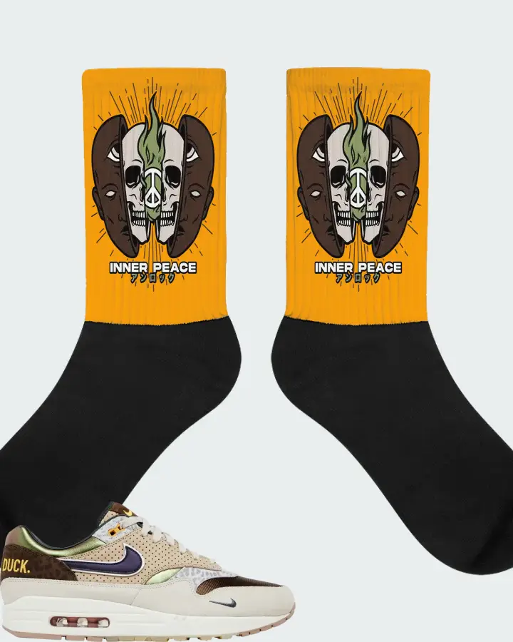 Nike Air Max 1 '87 Premium University of Oregon PE Matching Socks