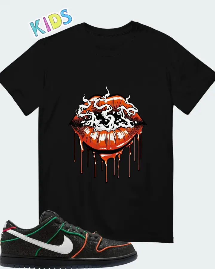 Bronx Girls Skate x Nike Dunk Low SB Mel & Kava Matching Kid's T-Shirt