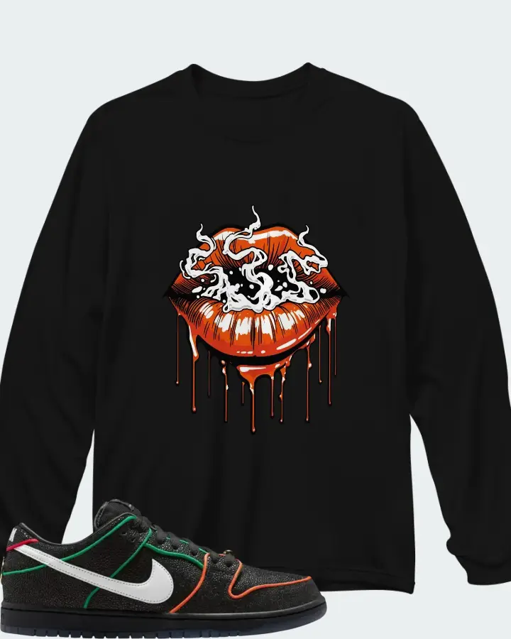 Bronx Girls Skate x Nike Dunk Low SB Mel & Kava Matching Long Sleeve T-Shirt