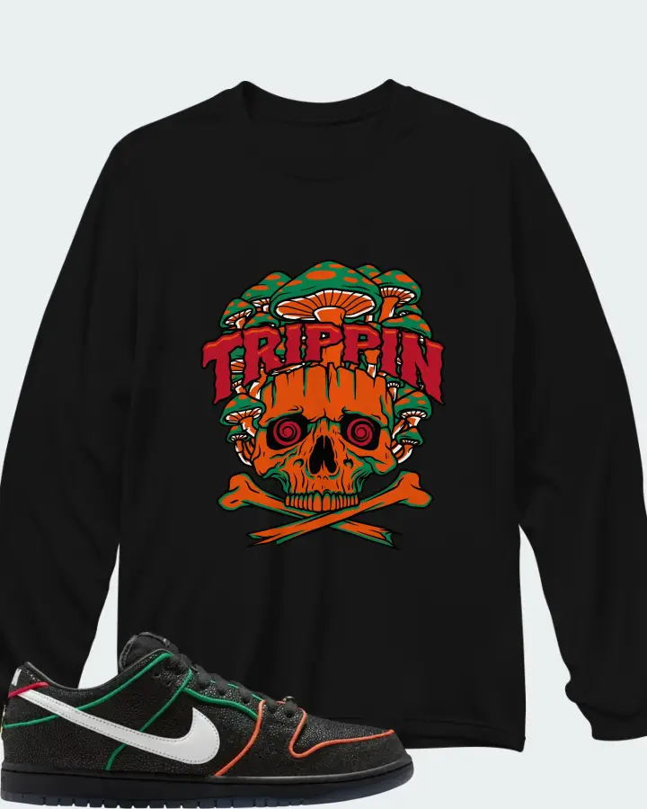 Bronx Girls Skate x Nike Dunk Low SB Mel & Kava Matching Long Sleeve T-Shirt
