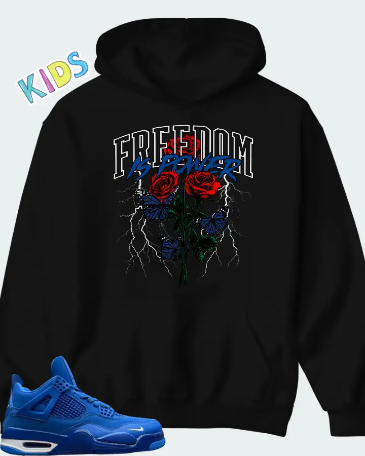 Nigel Sylvester x Air Jordan 4 Brick by Brick Matching Kid's Hoodie