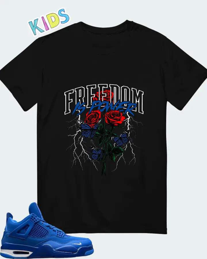 Nigel Sylvester x Air Jordan 4 Brick by Brick Matching Kid's T-Shirt
