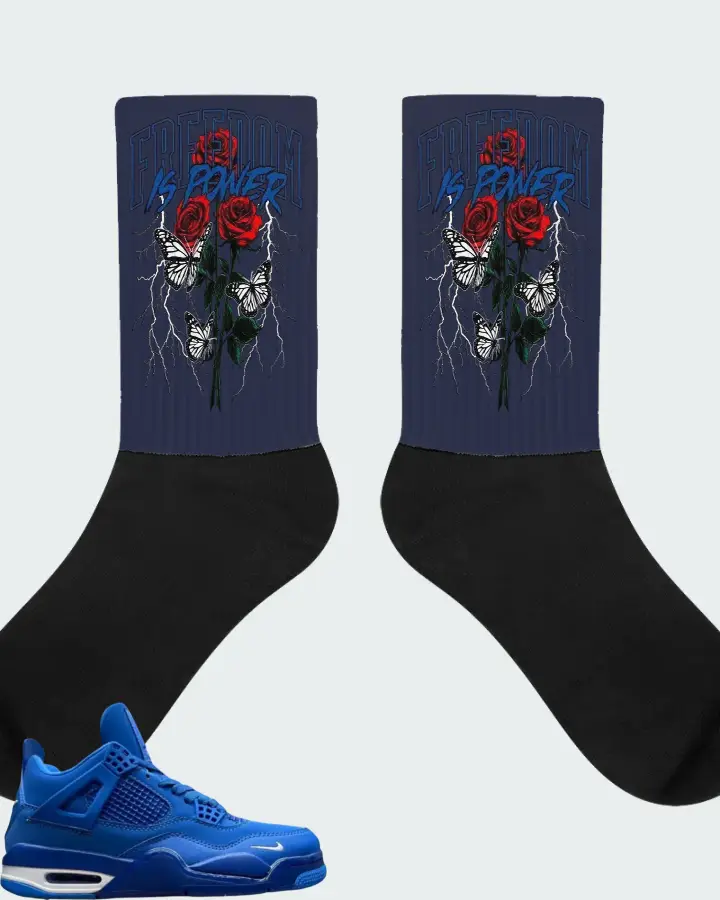 Nigel Sylvester x Air Jordan 4 Brick by Brick Matching Socks