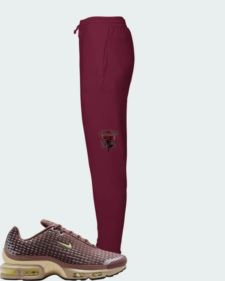 Kylian Mbappé x Nike Air Max Plus VII Plum Eclipse Matching Joggers