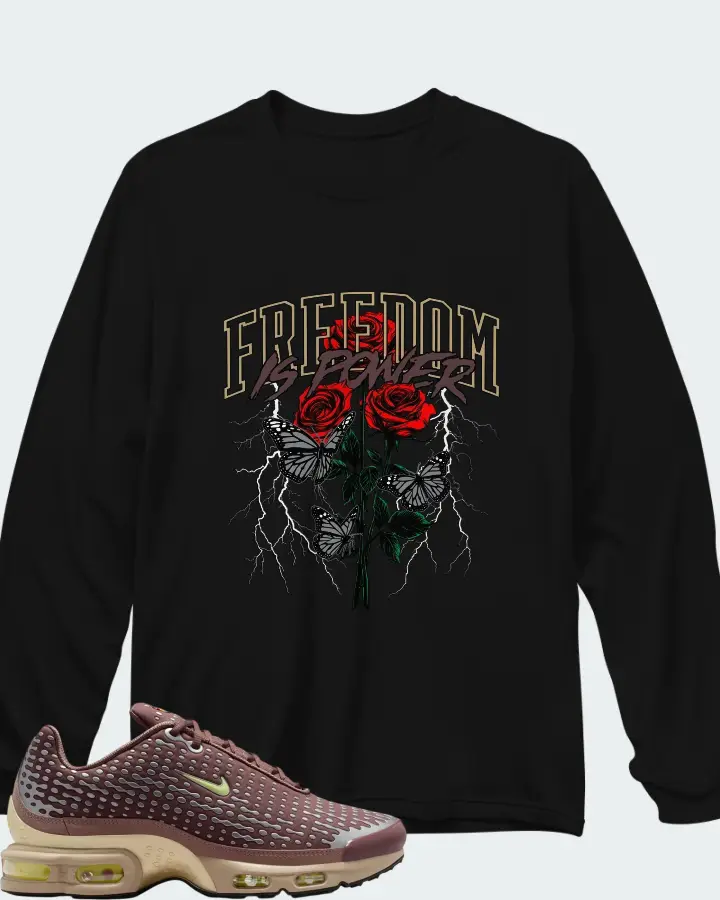 Kylian Mbappé x Nike Air Max Plus VII Plum Eclipse Matching Long Sleeve T-Shirt