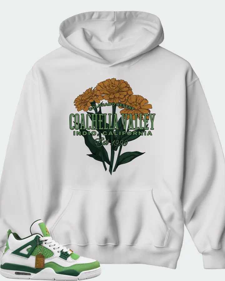 Air Jordan 4 Green Matching Hoodie