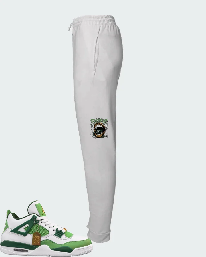 Air Jordan 4 Green Matching Joggers