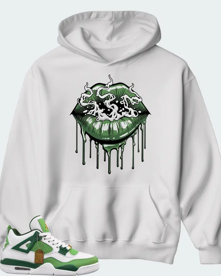 Air Jordan 4 Green Matching Hoodie