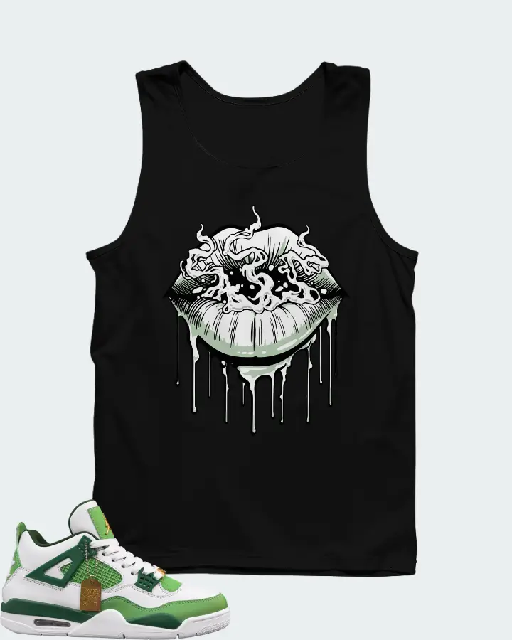 Air Jordan 4 Green Matching Tank Top