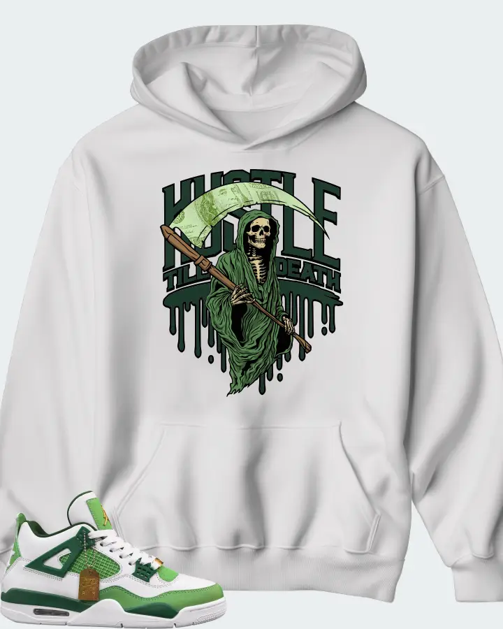 Air Jordan 4 Green Matching Hoodie