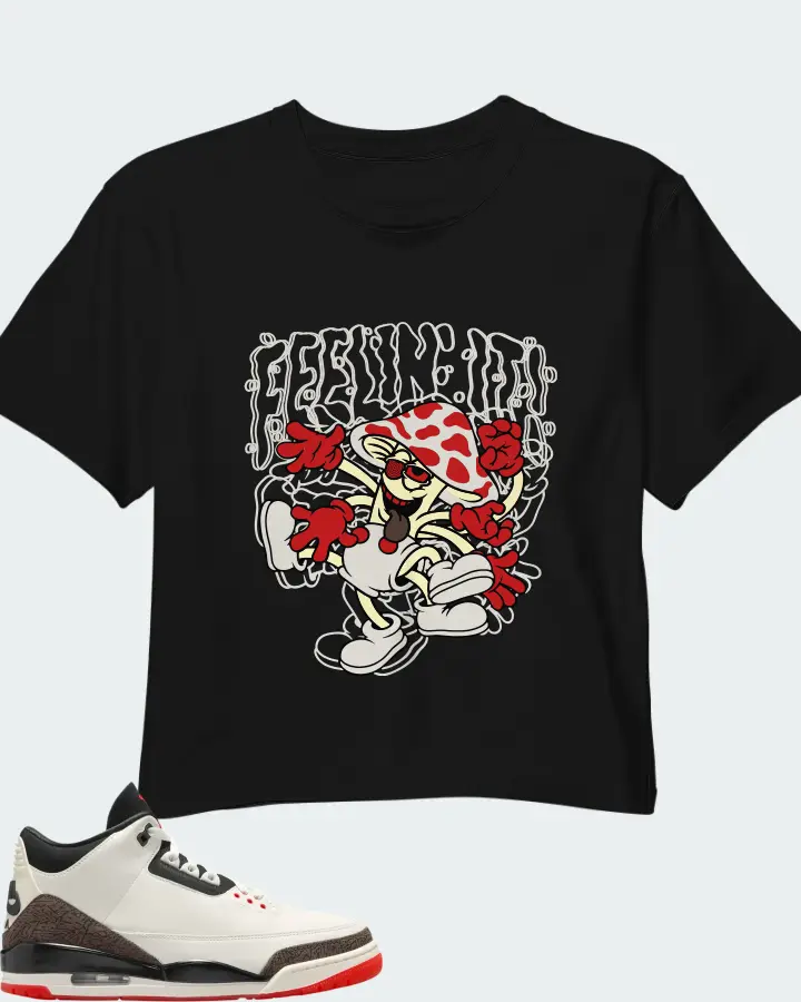Air Jordan 3 Retro World’s Best Dad Matching Crop Top