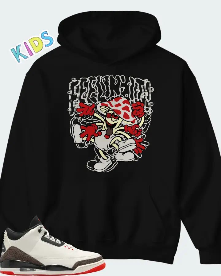 Air Jordan 3 Retro World’s Best Dad Matching Kid's Hoodie