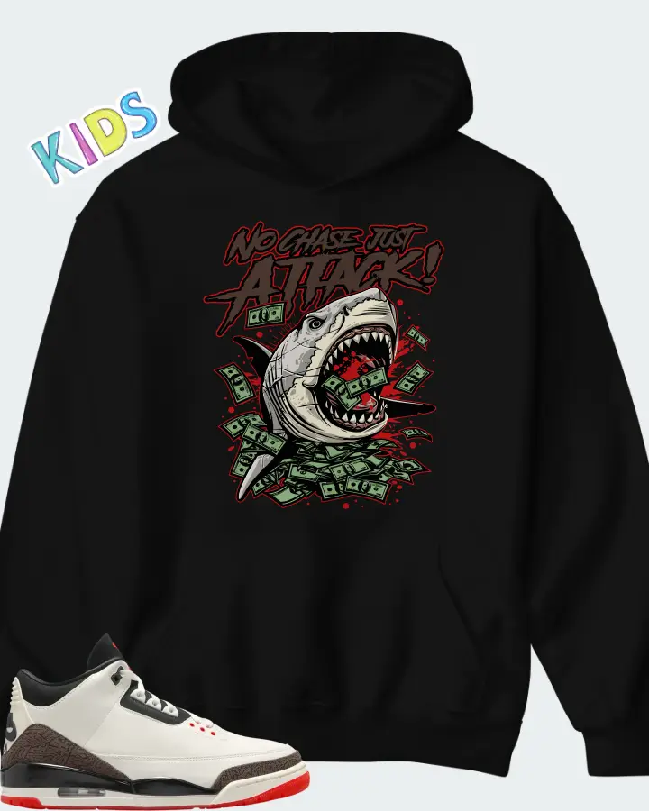 Air Jordan 3 Retro World’s Best Dad Matching Kid's Hoodie