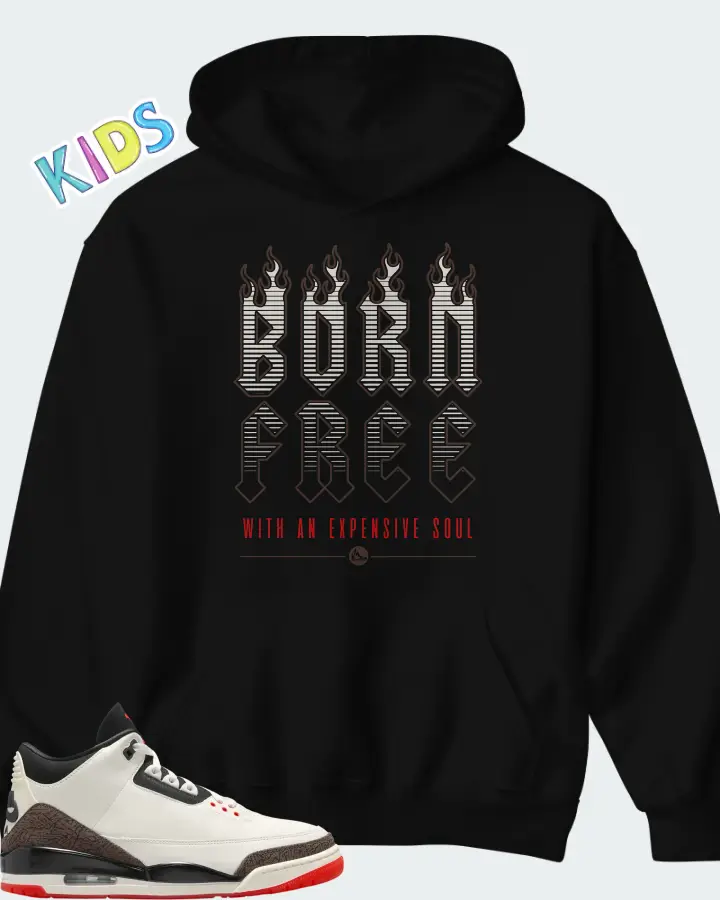 Air Jordan 3 Retro World’s Best Dad Matching Kid's Hoodie