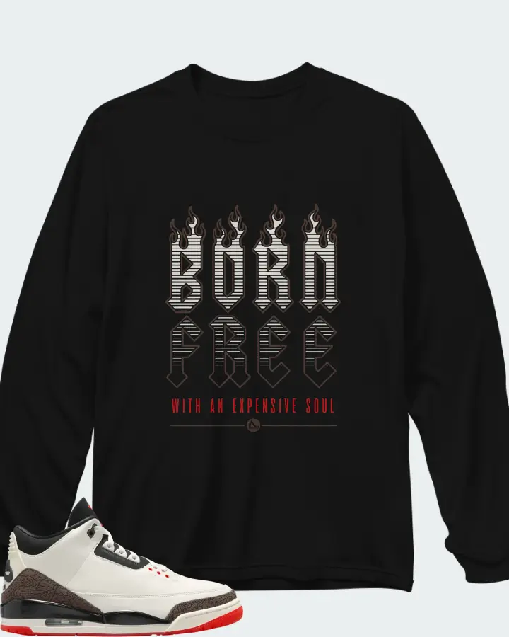 Air Jordan 3 Retro World’s Best Dad Matching Long Sleeve T-Shirt