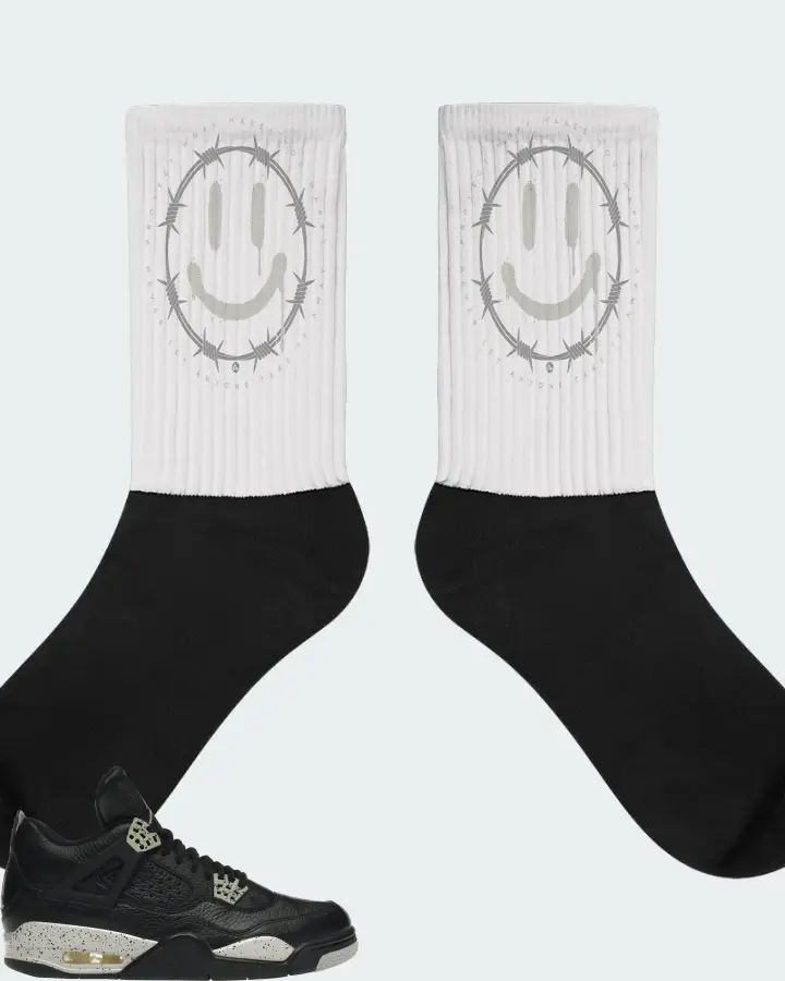 Socks in White