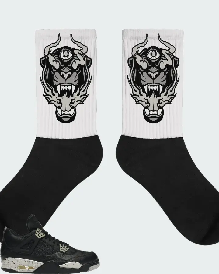 Socks in White