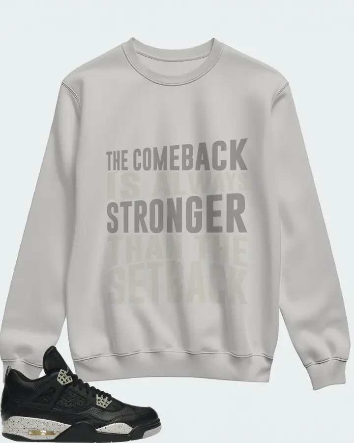 Sweatshirt in Grey
