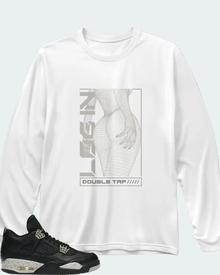 Long Sleeve T-Shirt in White