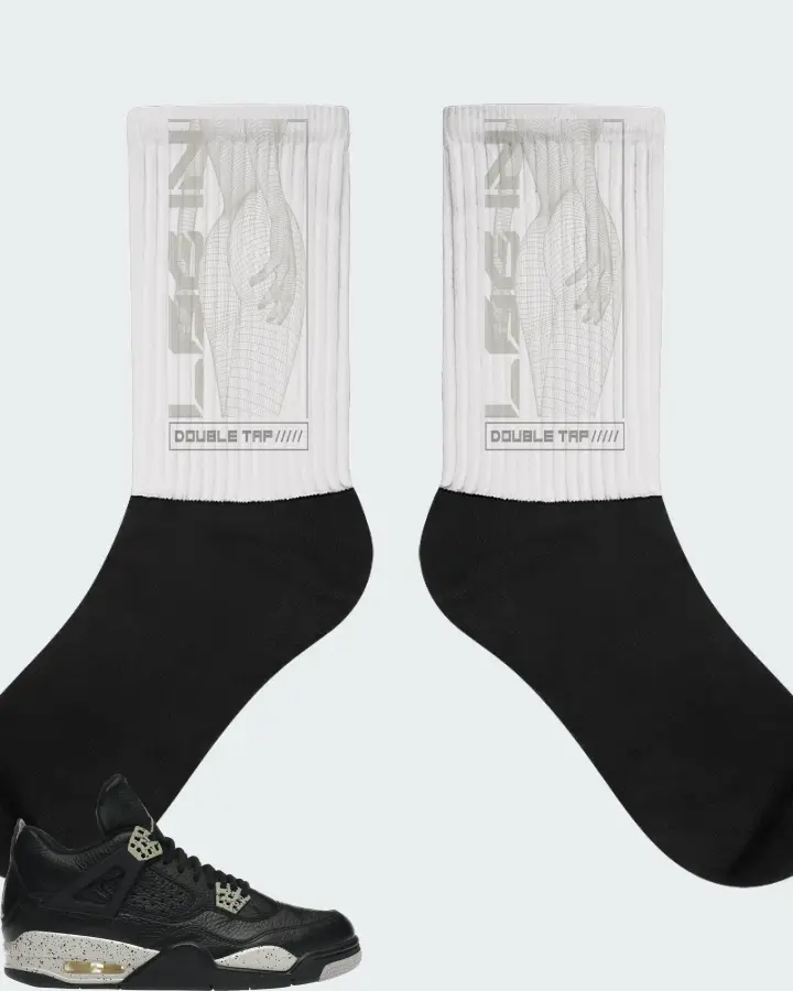 Socks in White
