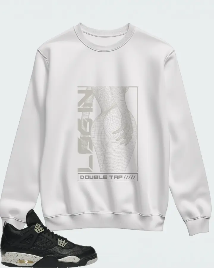 Sweatshirt in White