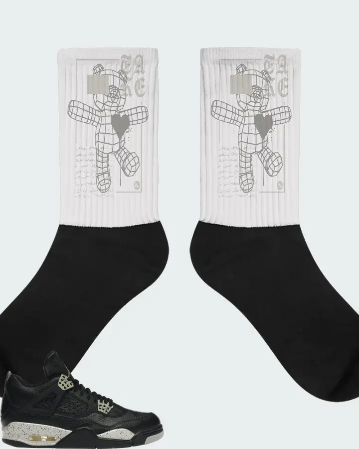Socks in White