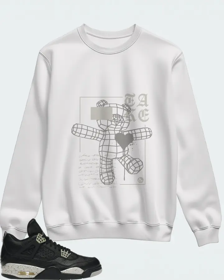Sweatshirt in White