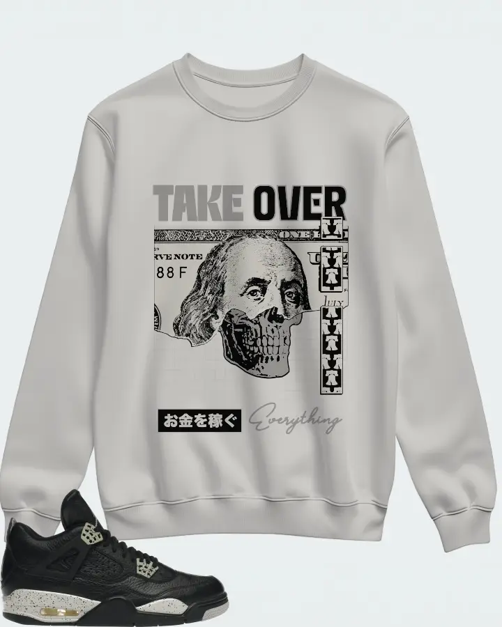 Sweatshirt in Grey