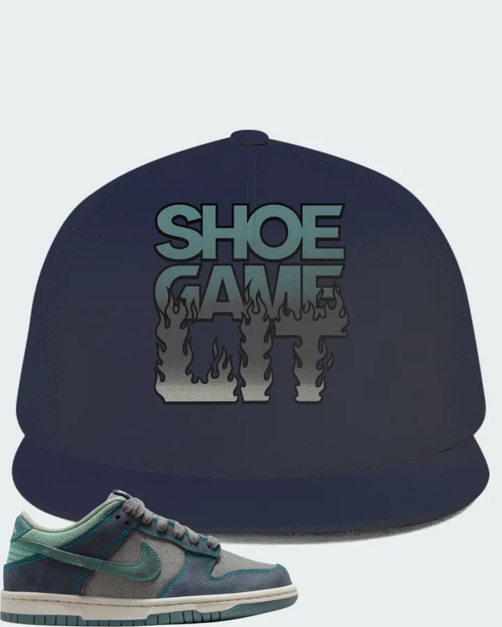 Nike Dunk Low LV8 GS Pencil Point Mineral Slate Obsidian Matching Hat