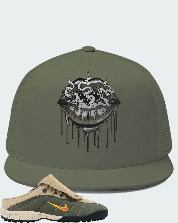 Kids Of Immigrants x Nike T-90 Mule Khaki University Gold Matching Hat