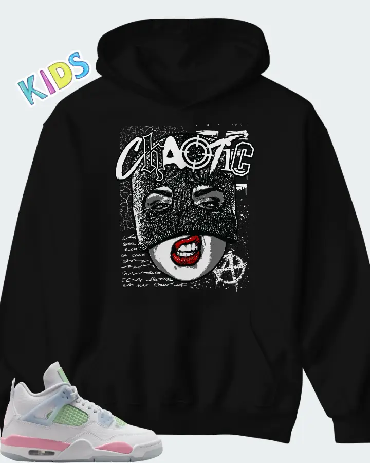 Jordan 4 Retro Valentine's Day (2026) Matching Kid's Hoodie