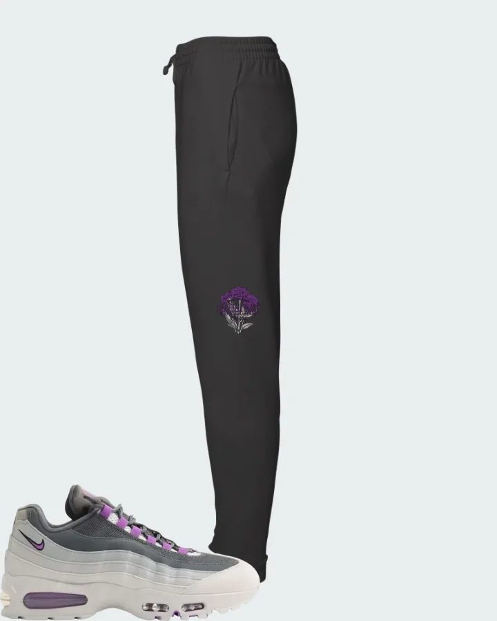 Nike Air Max 95 Big Bubble - Photo Dust Bright Violet Matching Joggers