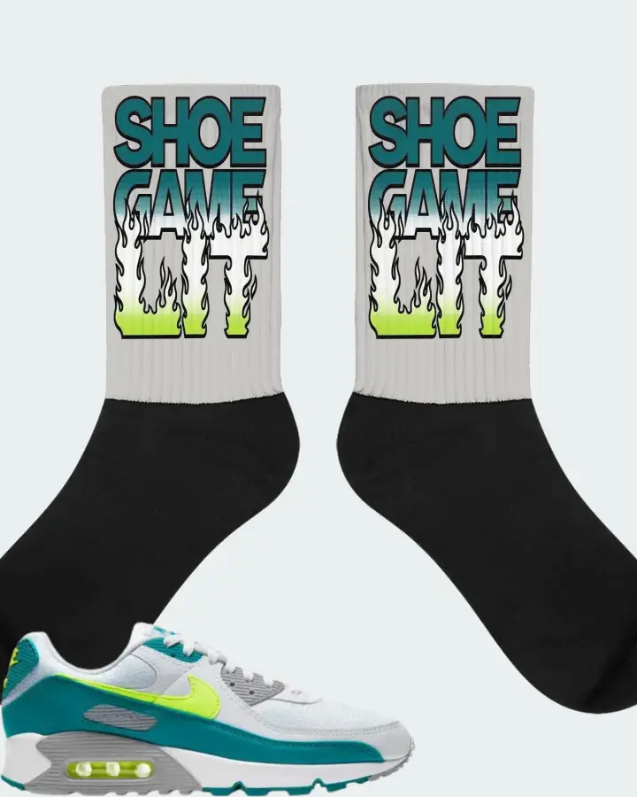 Nike Air Max 3 Sneaker Matching Grey Socks - Shoe Game Lit Refreshed