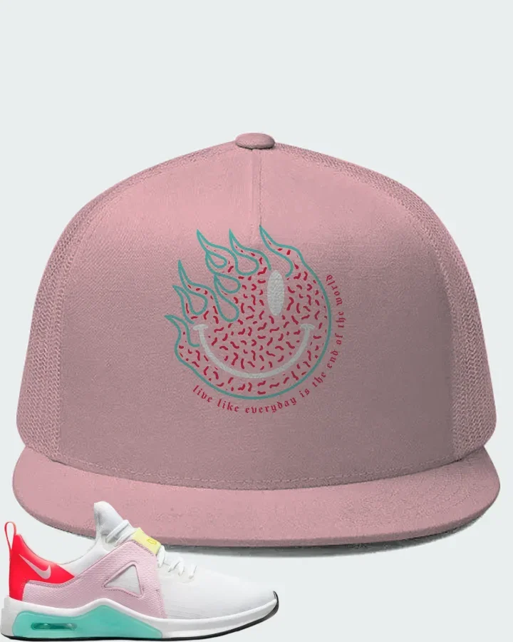 Nike Air Max Bella TR5 White Crimson Pink Foam Matching Hat
