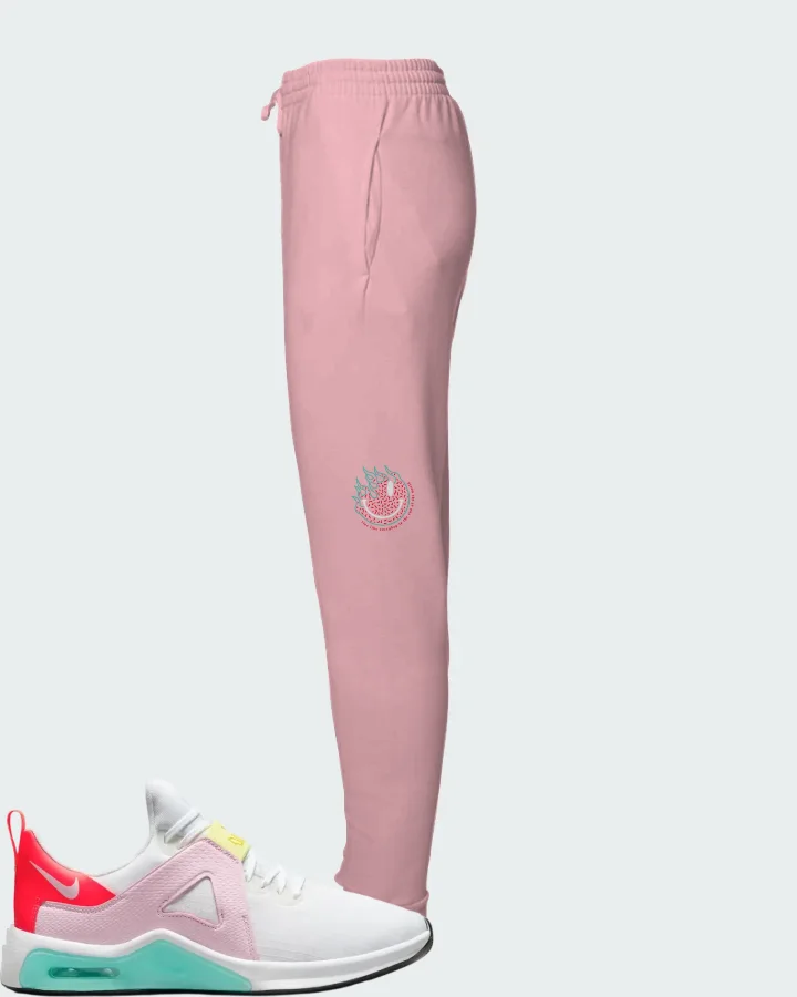 Nike Air Max Bella TR5 White Crimson Pink Foam Matching Joggers